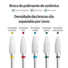 Nail Drill Bits - 紅色 - 查看 3