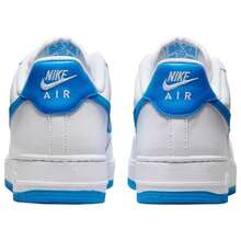 Nike Air Force 1 Low '07 - Men's - White/blue - View 4