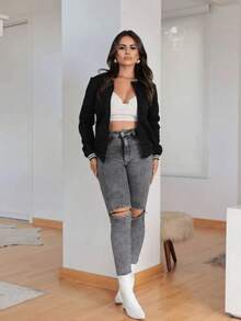 Women Jackets - màu đen - Xem 1