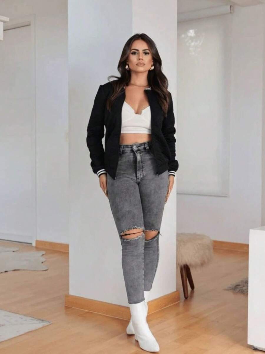 Women Jackets - màu đen - Xem 1