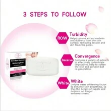 Whitening Soap For Dark Spot Remover From Sensitive Areas Bar 100g - White - View 3