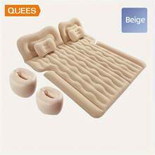 QUEES SUV Inflatable Bed Set, Car Inflatable Bed And Inflatable Mattress For Trunk - Grey - View 5