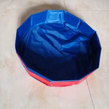 1 pieza Caja de arena circular portátil y plegable, adecuada para juegos al aire libre, juegos de playa, juguetes para la piscina. Adecuada para juegos en piscinas y fiestas en la piscina
