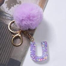 Breloc de machiaj pentru femei cu alfabet cu decor fluture Accesorii pentru geantă decorată în formă de litere Breloc de modă Breloc de modă Pandantiv Poșetă Portofel Accesorii pentru geanta pentru petreceri Nunți și dansuri Cadou fete pentru cocktail Cel mai bun cadou pentru femei 1buc A-Z Breloc cu pom pom cu literă inițială cu alfabet Paiete drăguț Breloc din rășină Rucsac Charm pandantiv pentru agățat mașină Femei Cadou de utilizare zilnică A-Z Breloc cu litere roz pentru femei Pandantiv cu pompon drăguț Breloc inițial Poșetă Suspensie Genți agățate Pompon de pluș