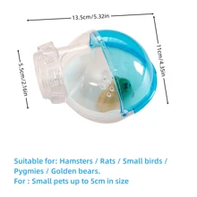 Habitación externa de baño de hamster a prueba de salpicaduras de arena, modificada para sala de sauna que puede conectarse a la caja de arena para baño