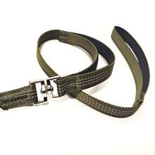 防爆耐纏繞可調節P形鏈帶反光條，戶外寵物牽引繩 - 綠色 - 軍綠色 - 查看 7