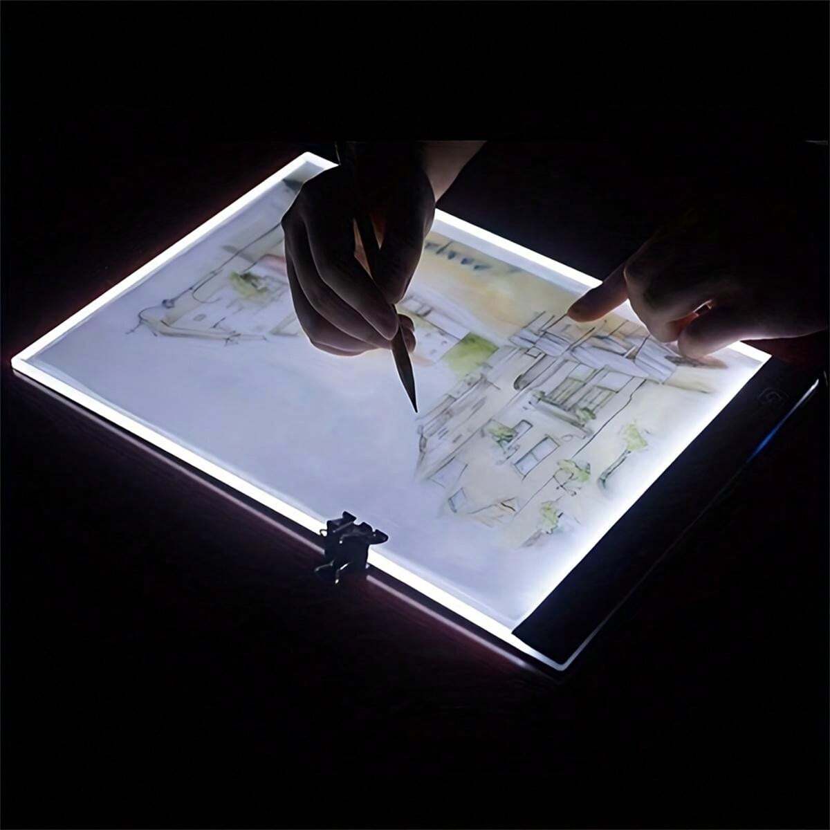 Light Board For Tracing Portable A5/A4/A3/A2 Tracing LED Copy Board Light Box, Ultra-Thin Adjustable USB Power Artcraft Tracing Light Box