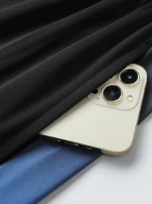 YINGHU 男友风格男士运动套装，适合跑步、骑行、健身、透气短袖冰丝 T 恤和速干篮球服健身服 男友风格男士、运动套装、运动服 男友风格男士短裤套装健身套装 男友风格男士两件套服装 - 藍色 - 查看 6