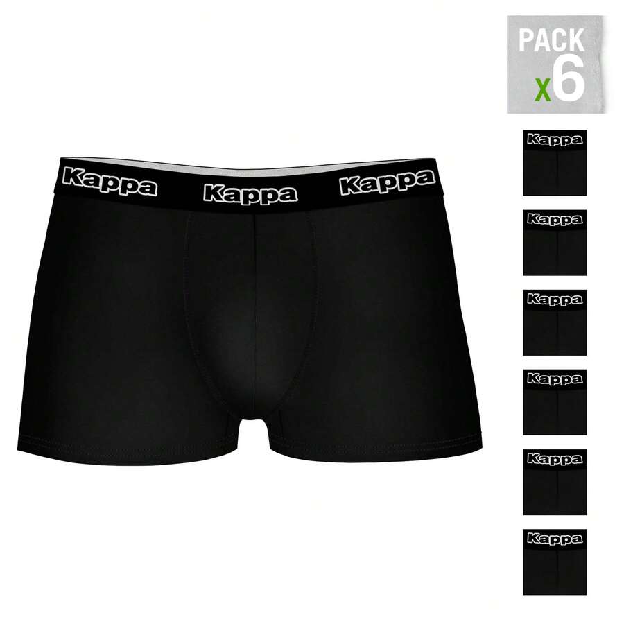 Interior Pack 6 calzoncillos  en color negro para hombre. Envío gratuito en 24/48 horas - Multicolor - Ver 1