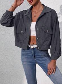 Women Jackets - Grey - View 3