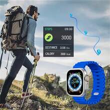 ONEEKA 1.99'' Reloj Inteligente Smartwatch Bluetooth Llamada 7 En 1 - Azul - Ver 5