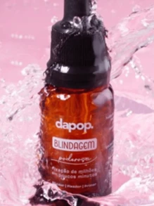 Blindagem Facial Alta Fixação Pré Maquiagem 3 em 1 Diluidor Fixador e Primer 15ml - Dapop Festa Junina - Branco - Visão 5