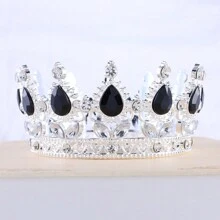 1 Peça Tiara de Liga de Zinco Elegante, Design Simples, Adequada para Casamento de Mulheres, Festival de Crianças, Festa de Aniversário, Presente do Dia das Mães