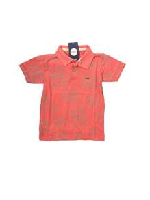 Young Boys Polo Shirts - Màu hồng gỉ - Xem 4