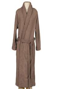 Roupão de Banho Simples Soft Várias Cores Pronta Entrega. - Marrom - Visão 1