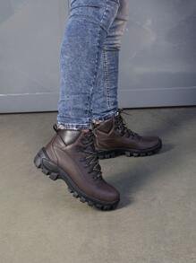 Men Boots - Cà phê nâu - Xem 4