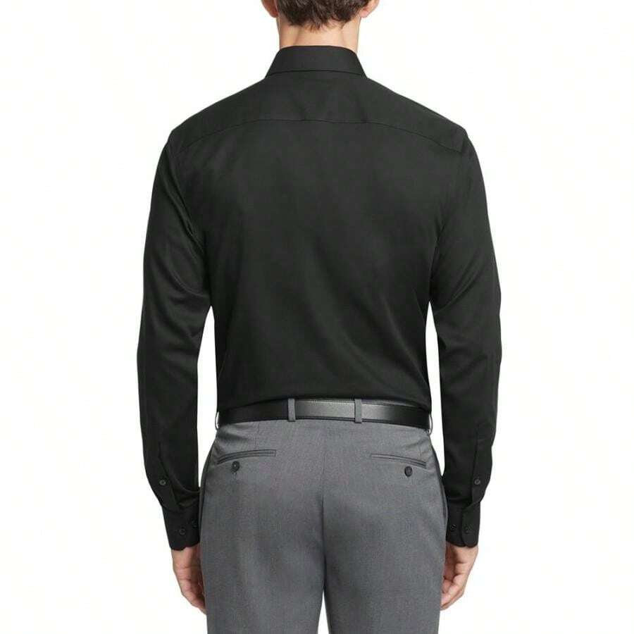 Calvin Klein Men's Classic/Regular NonIron Stretch Performance Dress