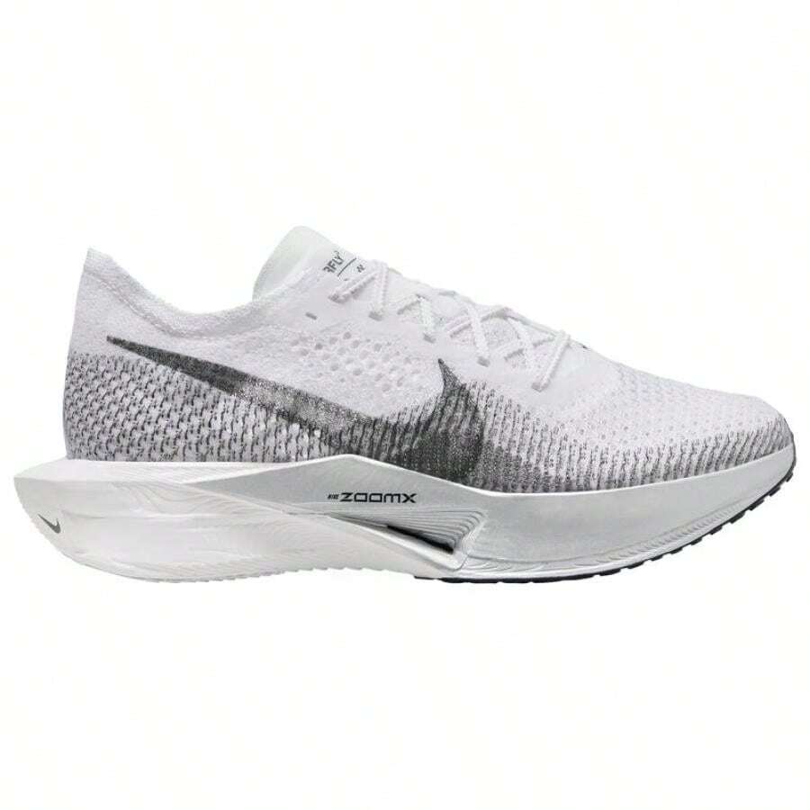Nike ZoomX Vaporfly Next% 3 - Women's - White/Dark Smoke Grey - View 1