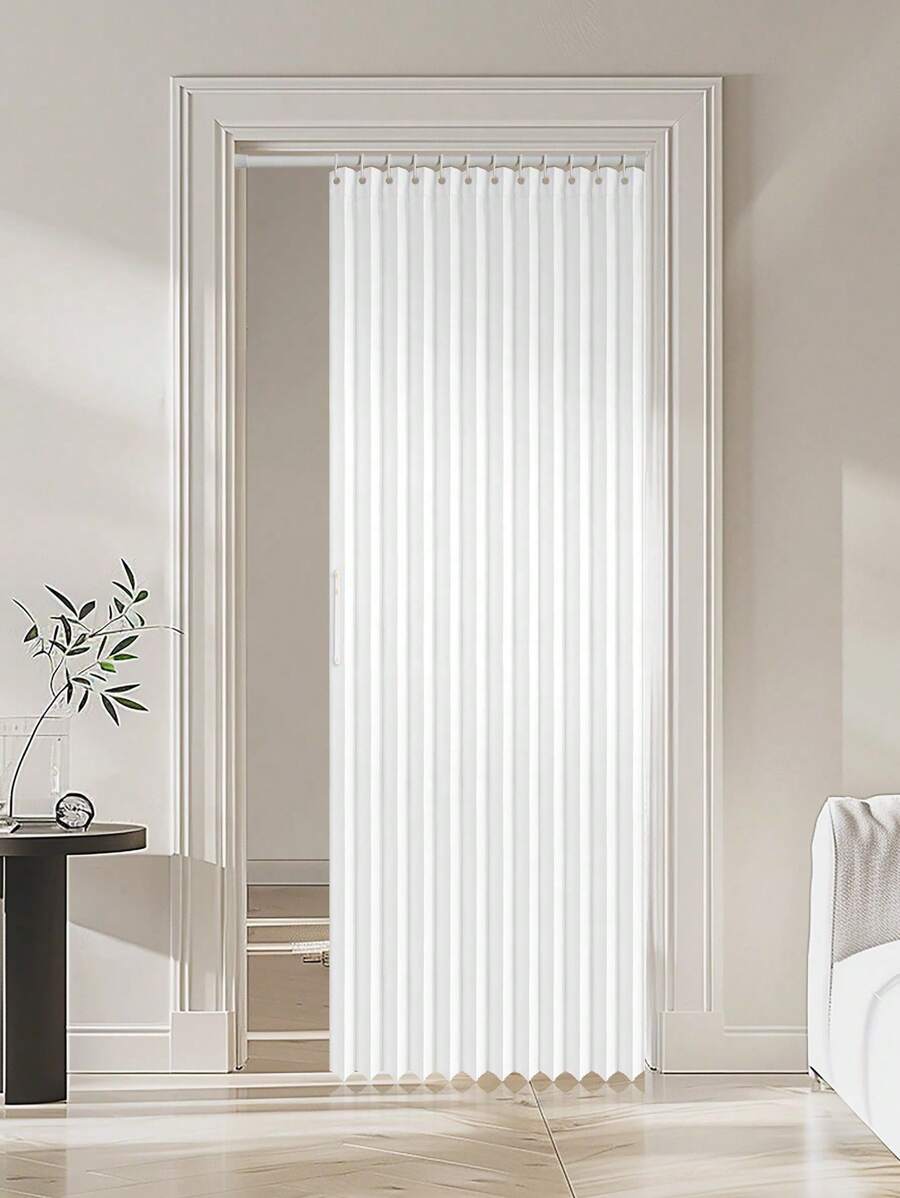 1pc Corrugated Folding Door Curtain Door Curtain