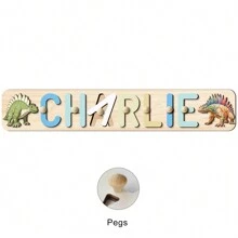Rompecabezas con nombre personalizado, regalo personalizado, regalo de cumpleaños, rompecabezas de madera, juguete de rompecabezas de madera personalizado, juguete de rompecabezas 3D de alfabeto, adornos de rompecabezas de madera personalizado, juguetes para bebés, accesorios navideños, juguetes preescolares, juguetes para niños, rompecabezas con nombre personalizado, regalos ideales para él, ella, familia, amigos, niños para bodas, otoño/invierno, para el día de la inauguración del hogar, dormitorio/sala de estar, para el día del niño - Multicolor - Ver 25