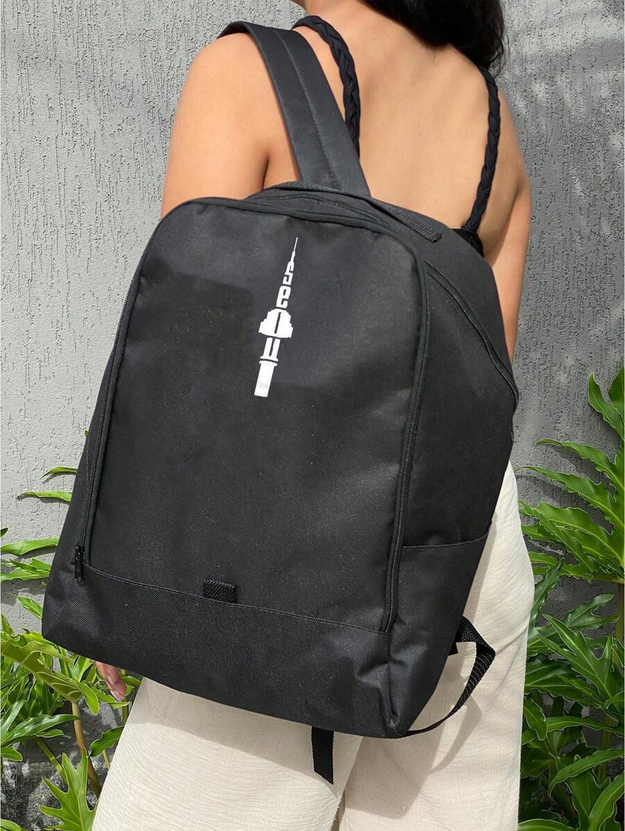 Women Functional Backpacks - 黑色 - 查看 1