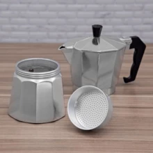 Bình pha cà phê Moka - Bạc - Xem 5