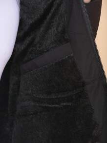 Men Winter Coats - 黑色 - 查看 6