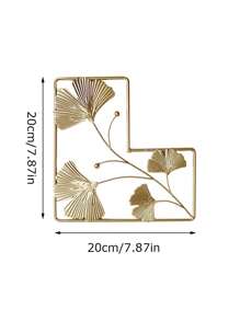 1 pièce Décoration murale en fer doré, convient pour la décoration murale du salon, de la chambre, du restaurant, de l'hôtel. Décoration murale en métal, décoration de la maison, décoration de la chambre, décoration murale - Multicolore - Voir 13