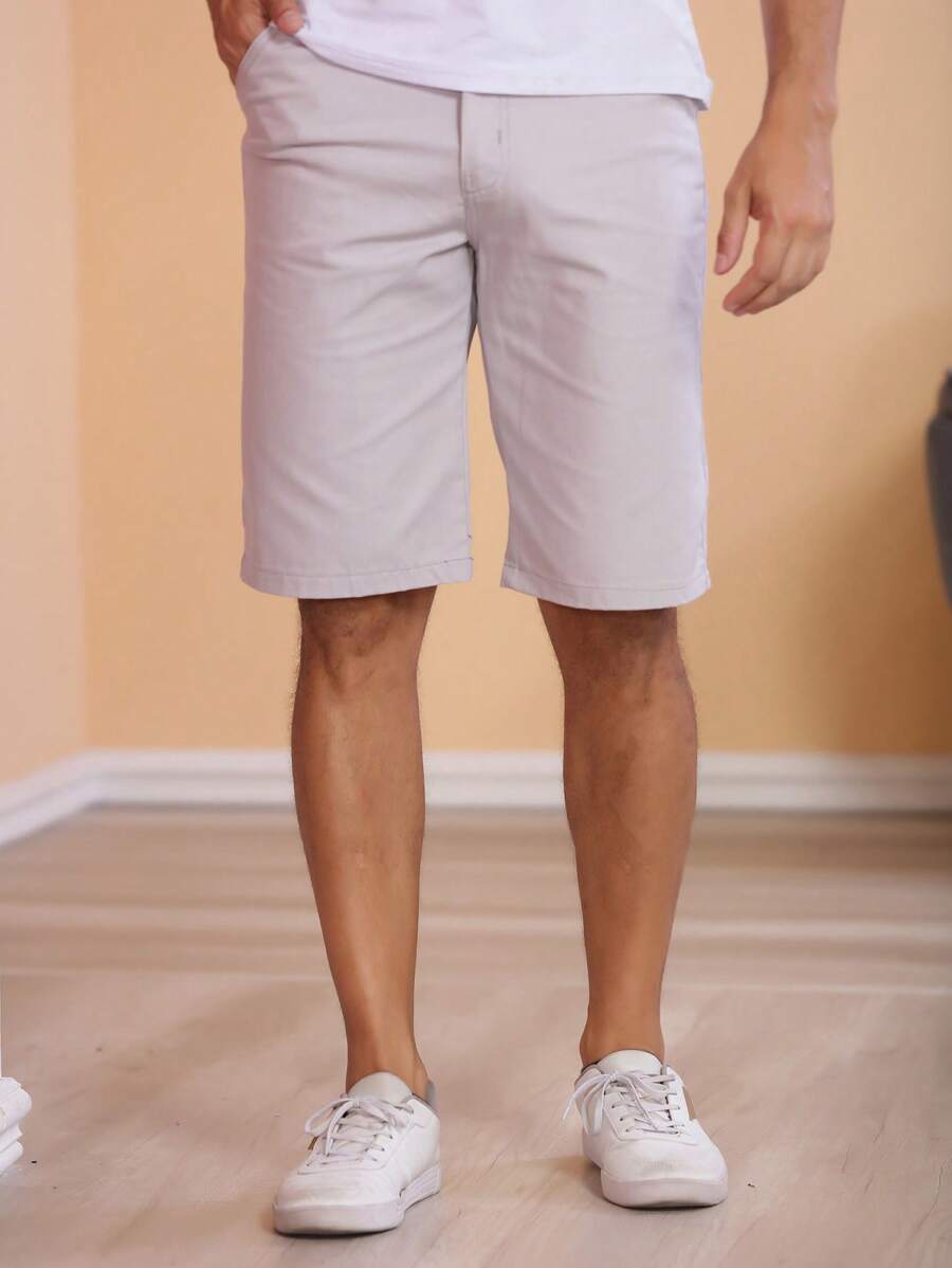 Men Shorts - Light Grey - View 1