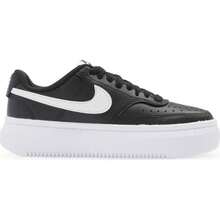 Nike Court Vision Alta Platform Sneaker - Black/ Black/ White - View 4