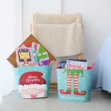 Life story cesto 25l iml elfo xmas. Marca SP BERNER. Envío gratuito en 24/48 horas - Azul - Ver 4