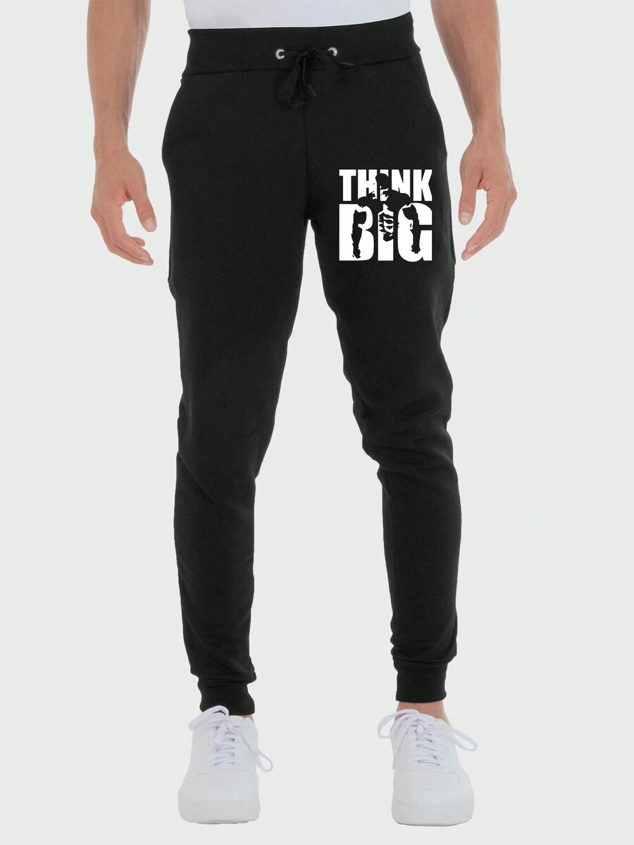 Men Sweatpants - màu đen - Xem 1