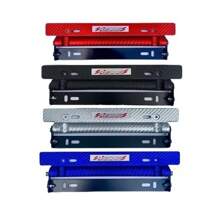 Eleva tu Estilo con Nuestro Portaplaca Universal en 4 Impactantes Colores - Rojo - Ver 1