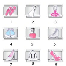 1pc Nhiều màu sắc 5/10/20 hạt/bộ bằng thép không gỉ dạng mô-đun, giày cao gót tự làm, váy, phụ kiện quần áo cho vòng tay thời trang, phụ kiện trang sức Unisex - Nhiều màu - Xem 3