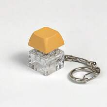 1pc Interesting Mini Keycap Keyboard Keychain, Press The Sound And Fidget Toy Keychain, Keyring, Wallet & Backpack Ornament, Stress Relief Friendship Gift, Perfect Stress Relief Gift - Multicolor - View 15