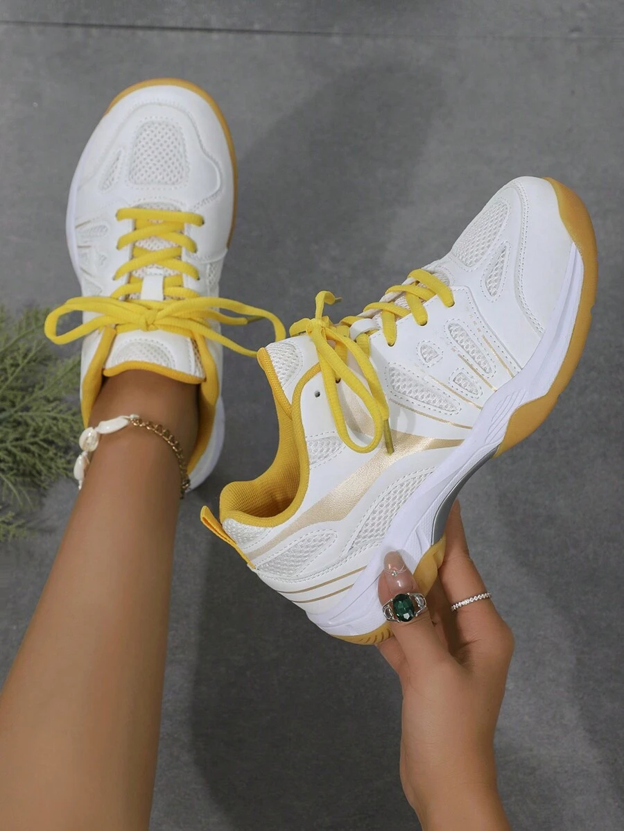 Women Athletic Sneakers For Badminton, Volleyball, Tennis, Table Tennis