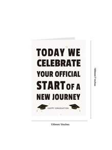 Opjoys 1 pieza Tarjetas de regalo de graduación 2024, suministros a granel para fiestas de graduación 2024, tarjetas de celebración de graduación a granel para colegios y escuelas secundarias de la clase de 2024 - Multicolor - Ver 4