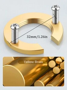 1pc Kitchen Faucet Anti-Loose Nut Fastening Tool For Fixing Hot/Cold Faucet And Kitchen Sink - Multicolor - View 5