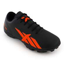 Chuteira Society Trava Profissional Costura Reforçada + Meião + Relógio