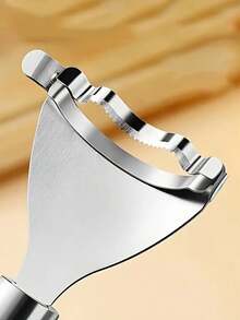 透明PP材質帶蓋的多種規格：擠式調味瓶、擠式醬油瓶、沙拉瓶、瓶口、5孔分格瓶、有刻度切菜器、儲物盒，廚房物品，食物，沙拉，裝飾，收納，派對，生日等 - 銀色 - 查看 7