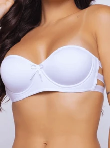 Kit 2 Sutiã Tomara Que Caia 3 Tiras Com Bojo e Alta Sustentação