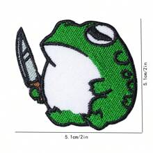 "Hold On Let Me Overthink This" Embroidered Cyclist Patch, Iron-On Sewing Badge, Personalized DIY Clothing Accessory, Embroidery Sewing Iron-On Patch, Decorative Applique Badge, Embroidered Patch For Apparel, Shoes, Bags Summer, School