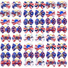 Quần áo thú cưng ngày quốc khánh, áo vest thoải mái cho chó mùa hè, quần áo không tay in hình trái cây cho chó và mèo, phụ kiện thú cưng Teddy & Pomeranian 10/30 chiếc - Nhiều màu - Xem 2