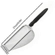 Xẻng xúc phân mèo Xẻng xúc phân chó Xẻng xúc phân gà Rutin Xẻng xúc phân gà Xẻng xúc phân thú cưng - màu đen - Xem 6