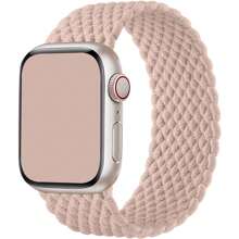 弹性编织尼龙单环表带，兼容苹果 Series 11/10/9/8/7/6/5/4/3/2/1，尺寸 38mm/40mm/41mm/42mm/44mm/45mm/46mm/49mm，男女通用；可爱尼龙弹性运动表带，兼容苹果 Series Ultra SE/11/10/9/8/7/6/5/4/3/2/1 - 38/40/41(XS) - 查看 16