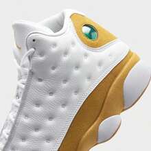 Jordan Zapatos de baloncesto Air Retro 13 - 414571-171/Blanco/Trigo - Ver 4