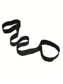 1pc Yoga Mat Carrying Strap With Elastic Cord, Shoulder Strap And Elastic Band (Yoga Mat Not Included) - Multicolor - View 3