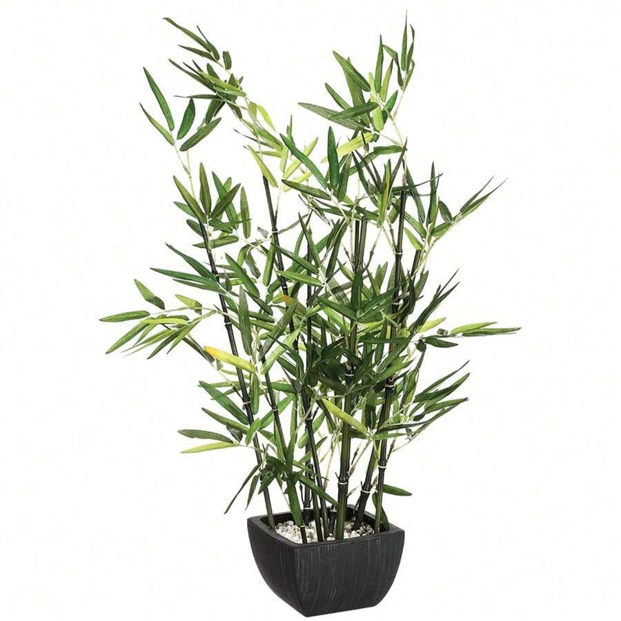 Atmosphera Bambú artificial en maceta Altura 70. Envío gratuito en 24/48 horas - Verde - Ver 1