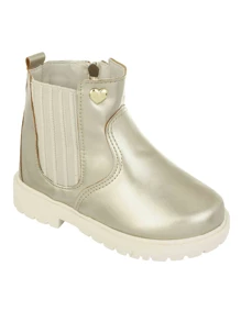 Kids Boots - Gold - View 1