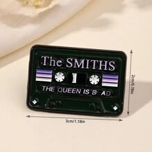 Broche de dibujos animados creativos y lindo, accesorio de moda unisex, insignia decorativa de aleación de zinc